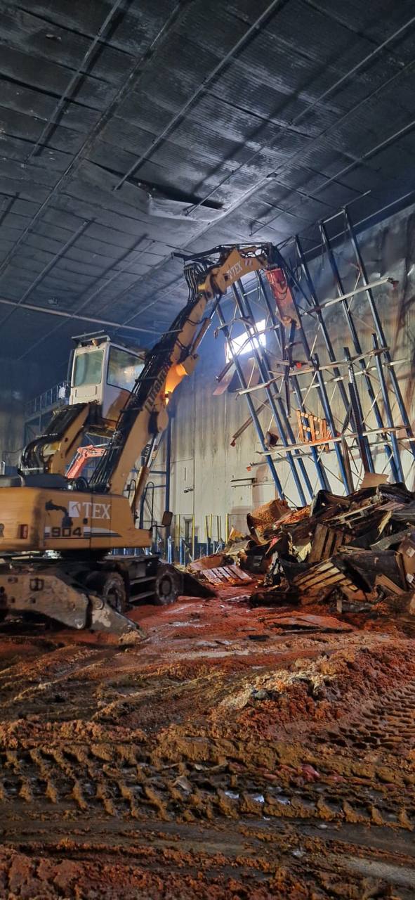 Техника TEX на объекте